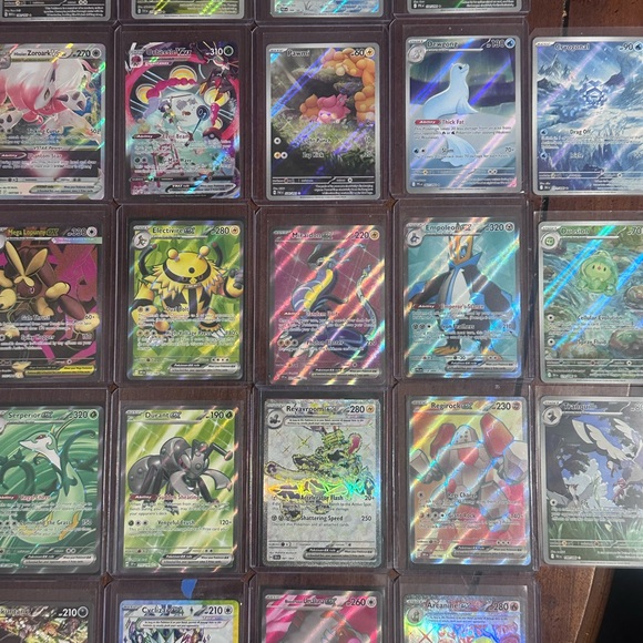 Pokemon Card Lot 100 OFFICIAL TCG Cards 20 HOLOS  +4 FULL ART/VSTAR / VMAX OR EX - Picture 3 of 9